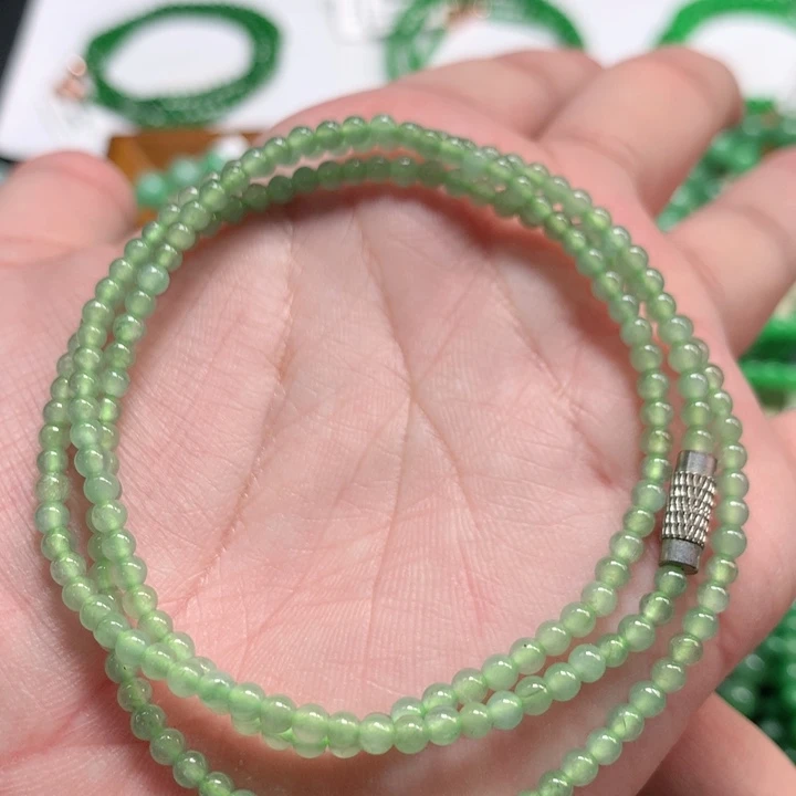 翡翠未镶嵌手链翡翠