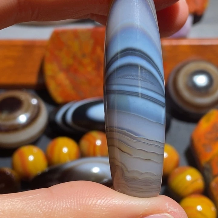 玛瑙/玉髓未镶嵌颈饰