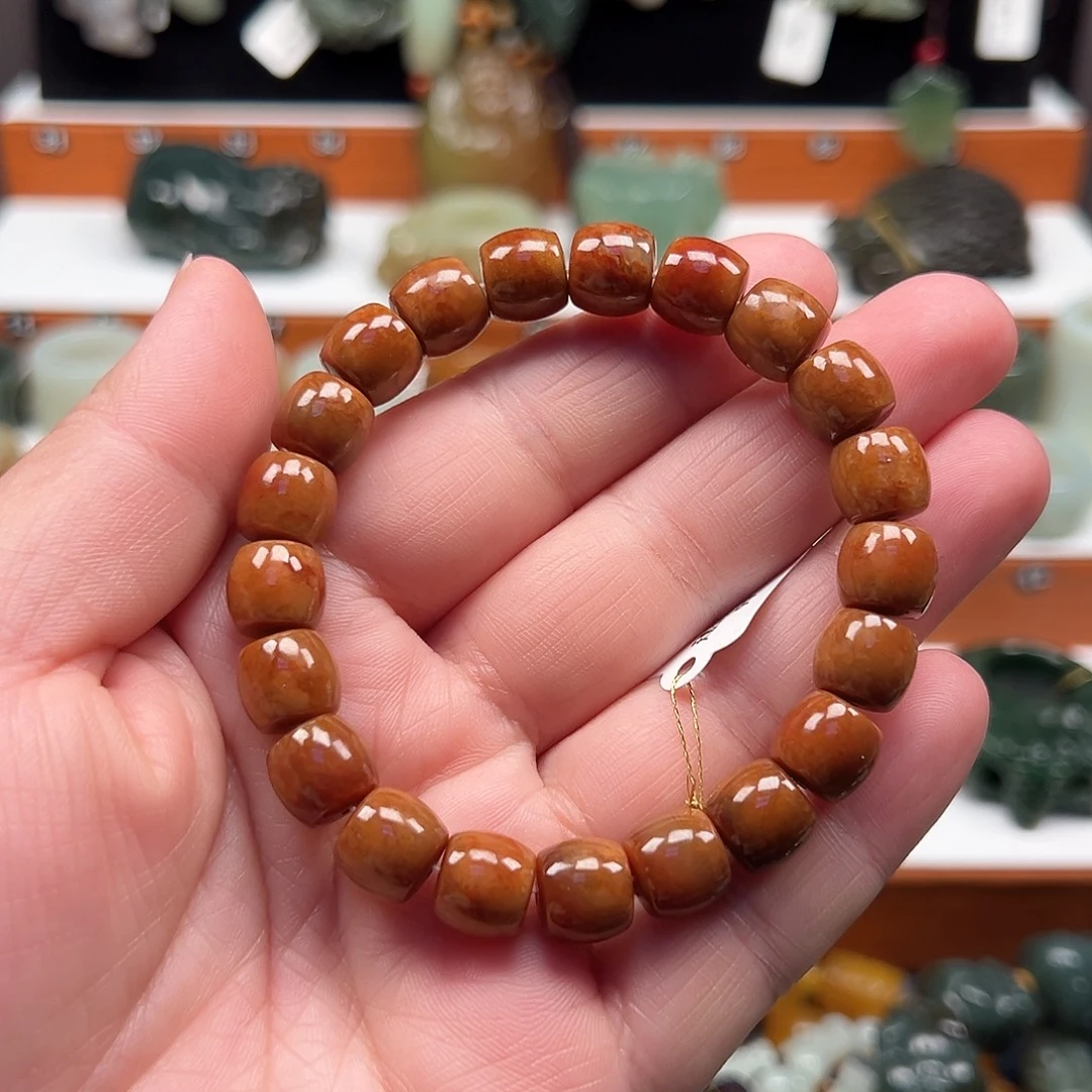 和田玉（糖玉）未镶嵌手链