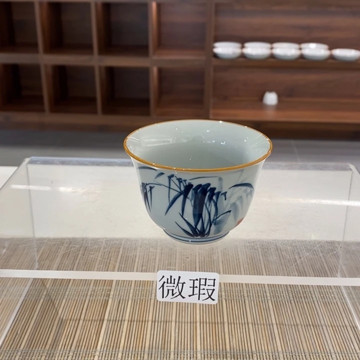 釉下老陶泥手工绘制