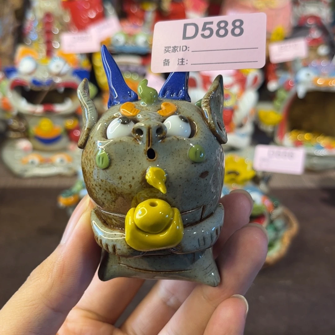 B****泥塑纯手工茶宠摆件
