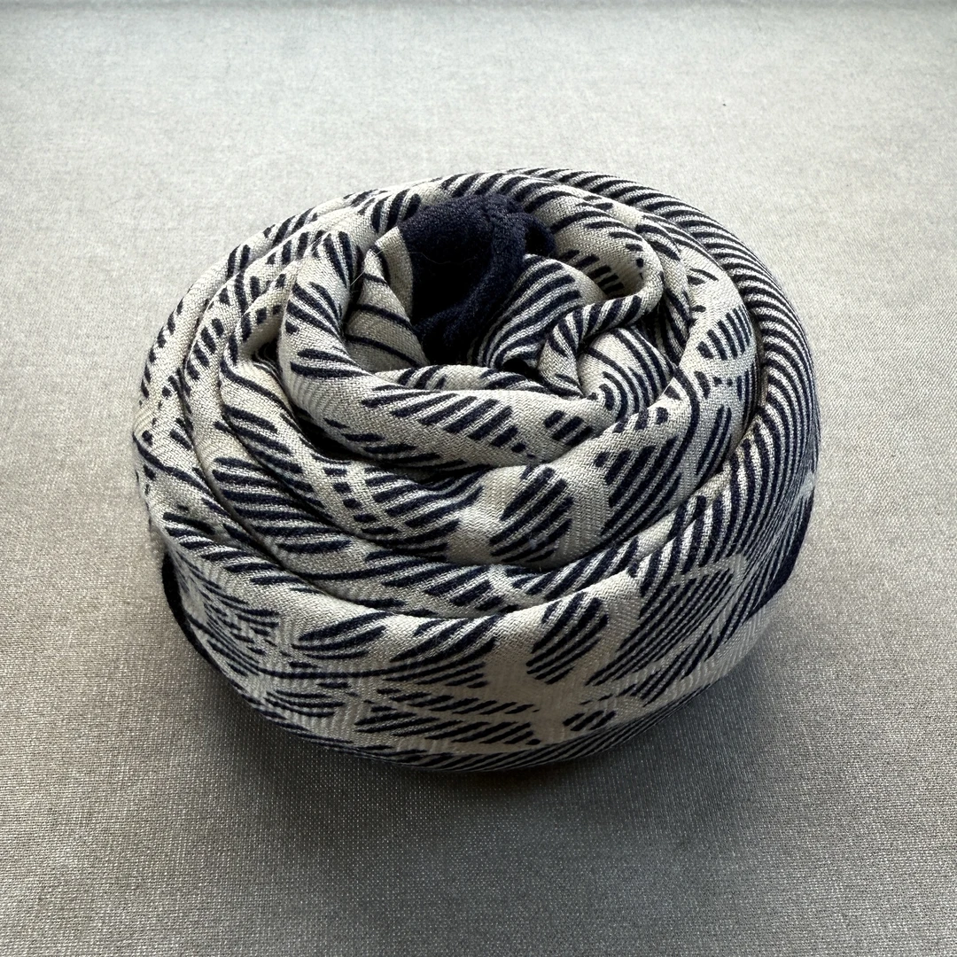 真丝羊毛双面暗潮织梦105方巾女士丝巾围巾防晒时尚披肩外搭F284