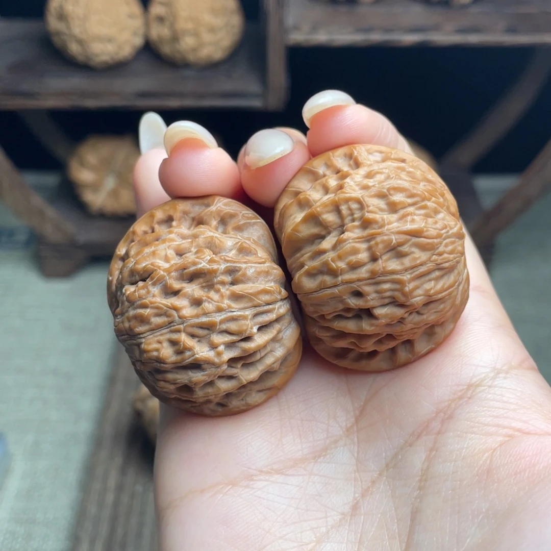 J***U文玩核桃吊坠磨盘40