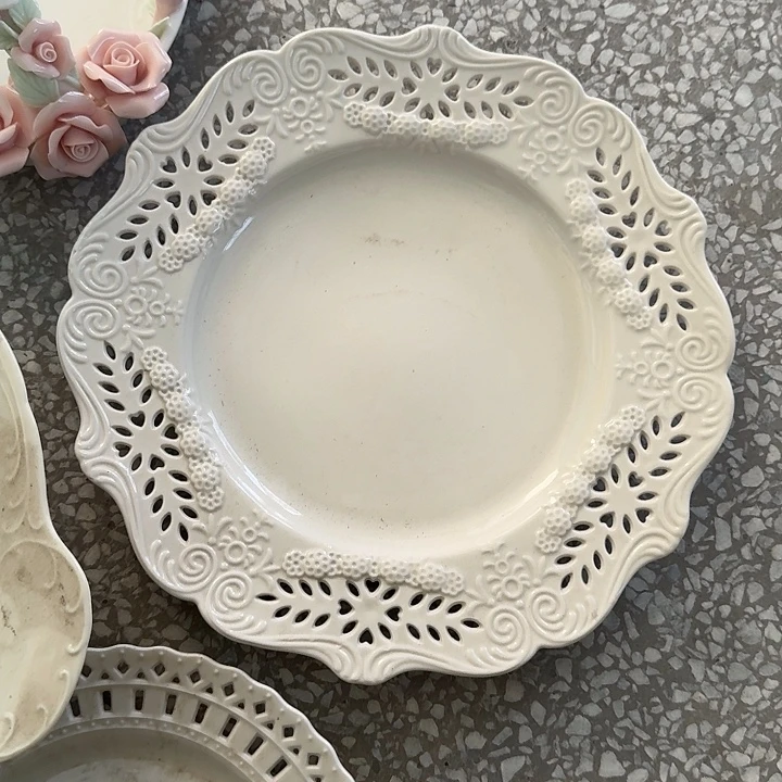 特价大号镂空浮雕盘