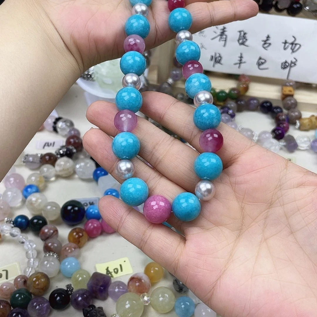 水晶手链银S925镶嵌