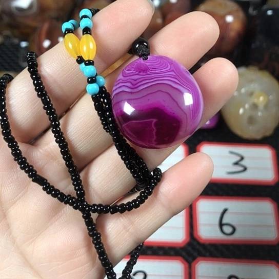 玛瑙/玉髓合金珠宝半成品