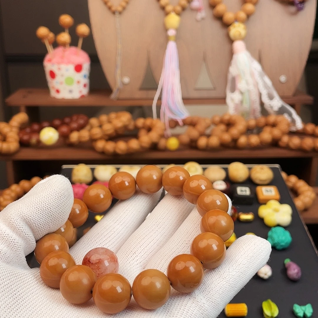 3****猴头核桃吊坠全品光珠送配饰