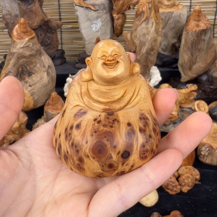 九***歌柏木（崖柏）手把件