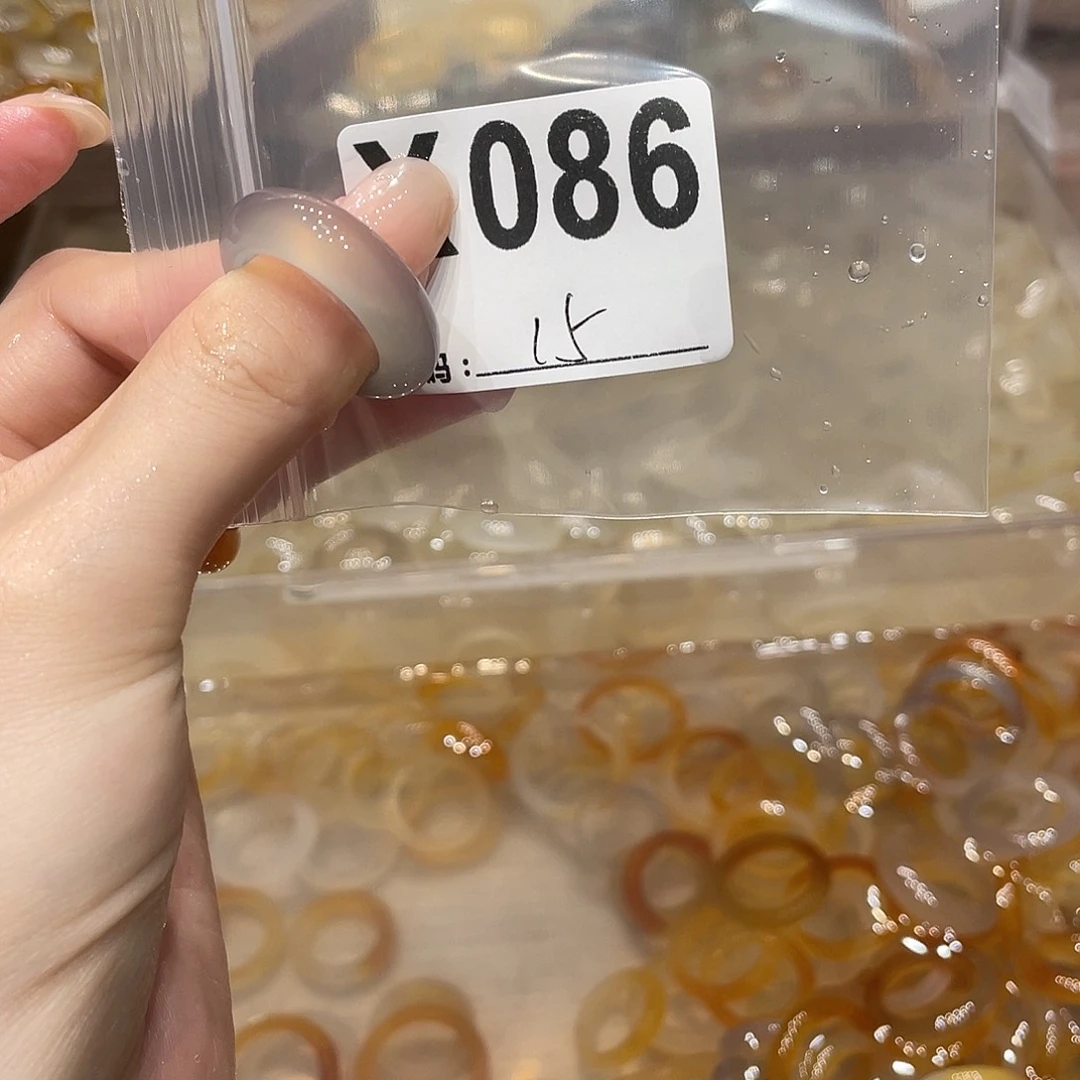 玛瑙/玉髓未镶嵌戒指086