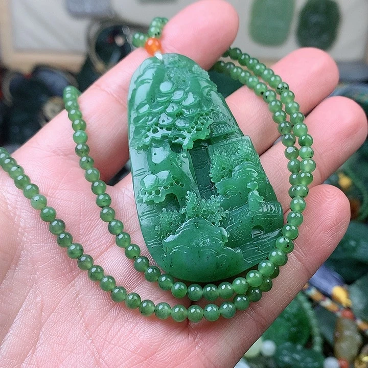 未镶嵌和田玉挂件?**?