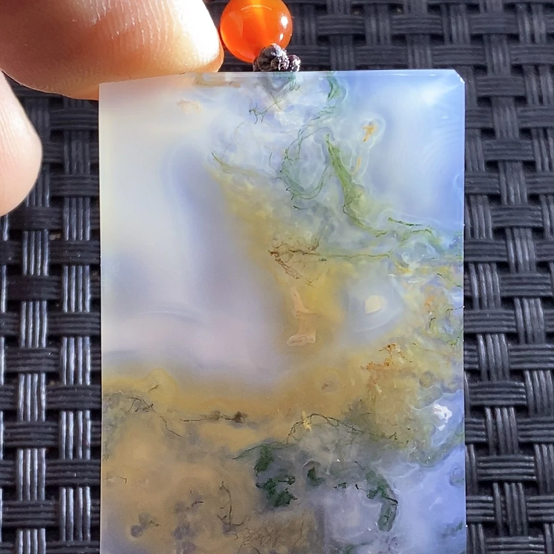 未镶嵌颈饰玛瑙/玉髓暖***℡