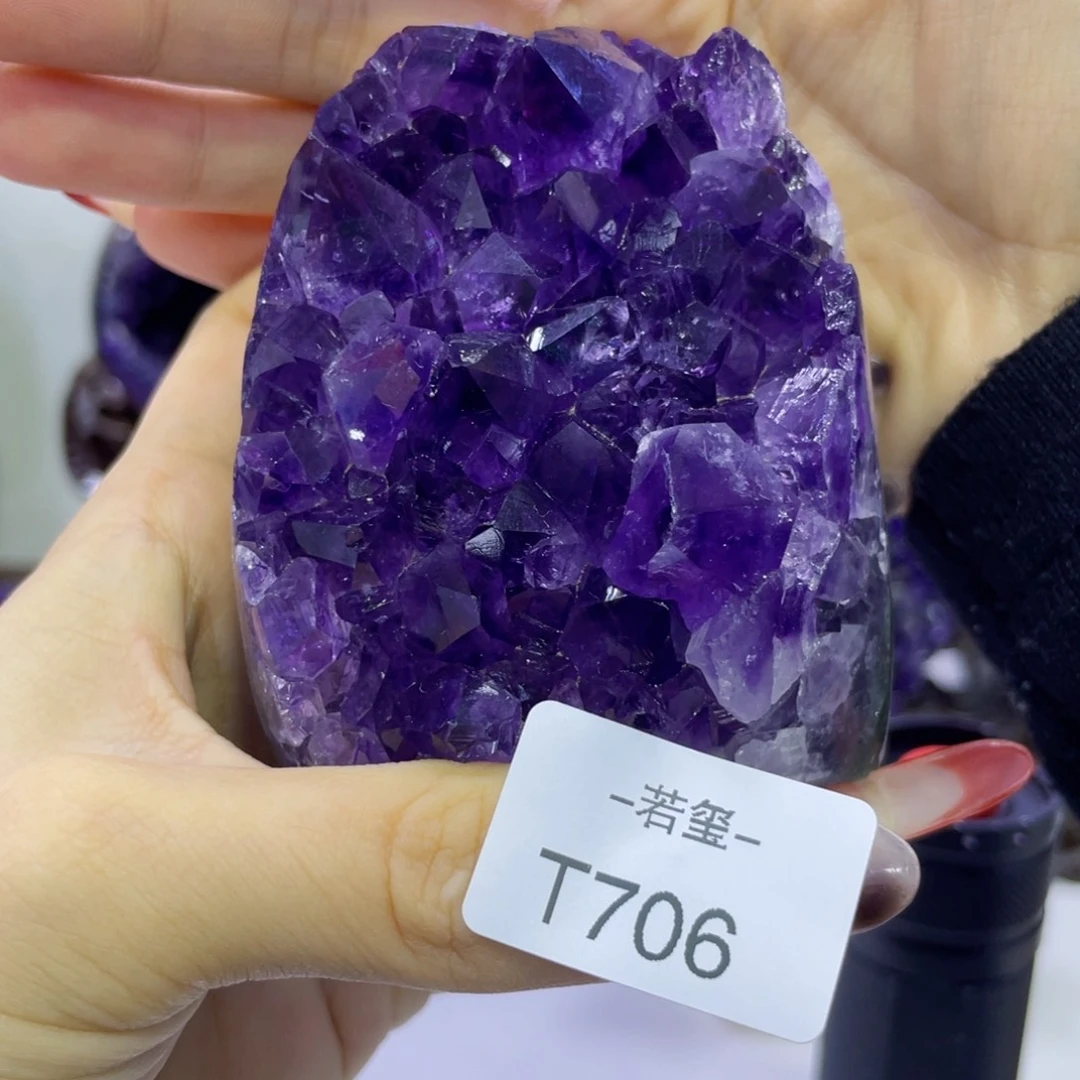 乌拉圭紫水晶摆件706
