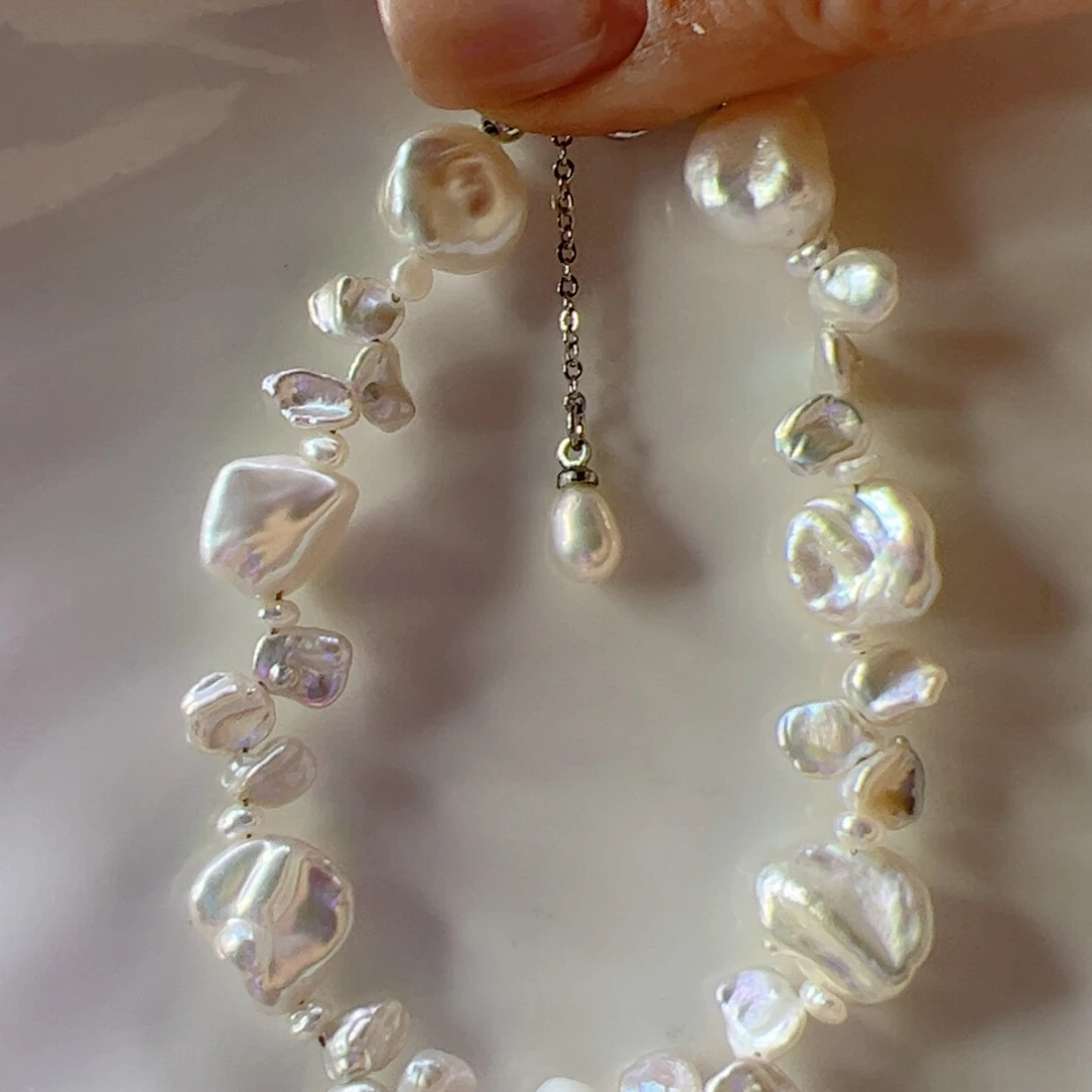 手链淡水珍珠合金458