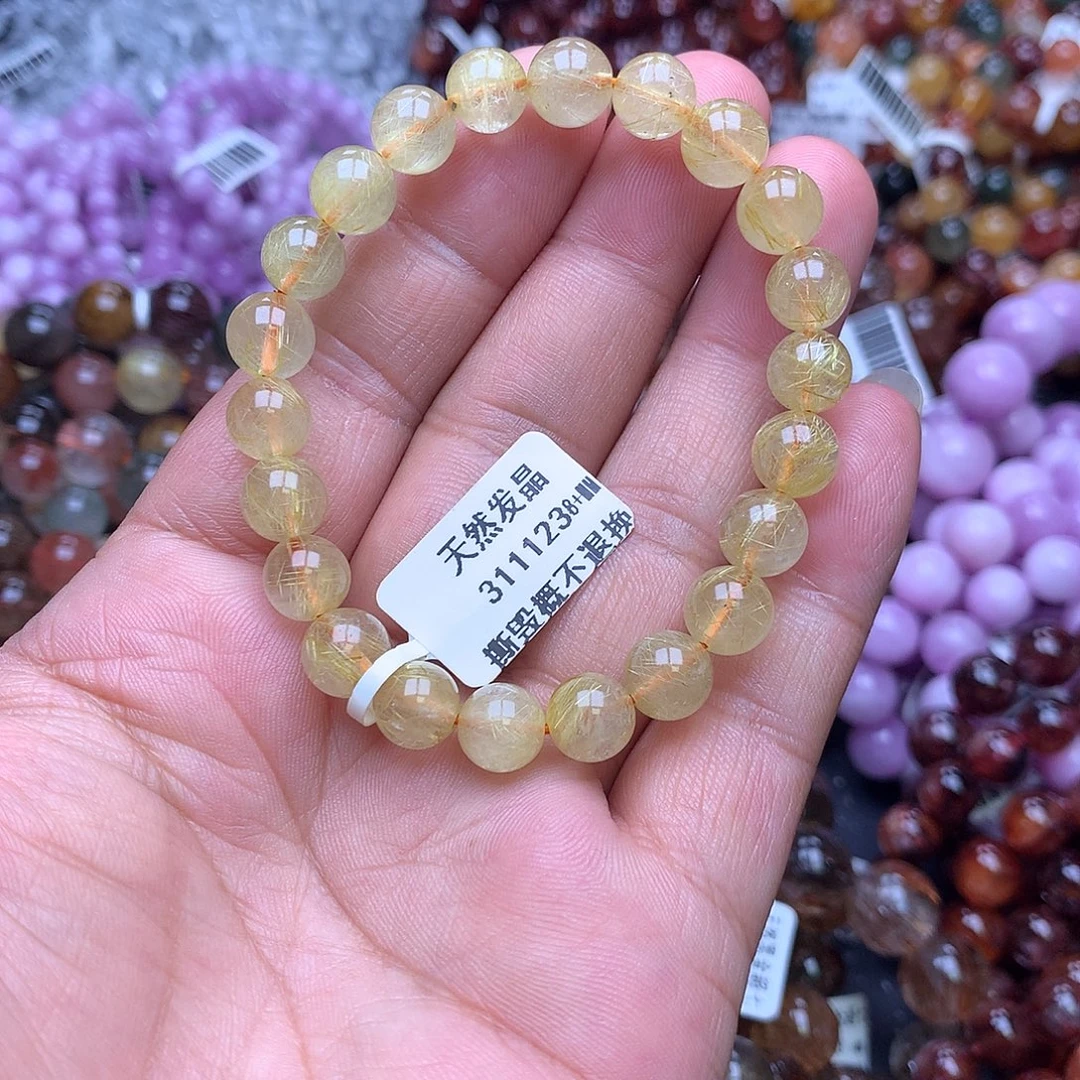 *****水晶手链未镶嵌，，