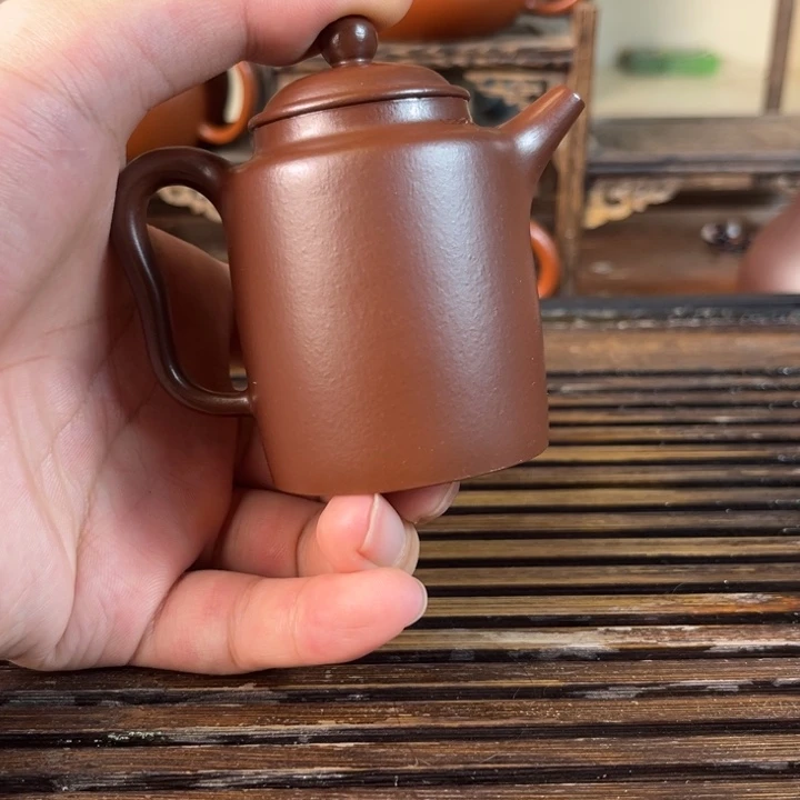 茶壶紫砂原矿紫砂手工制作