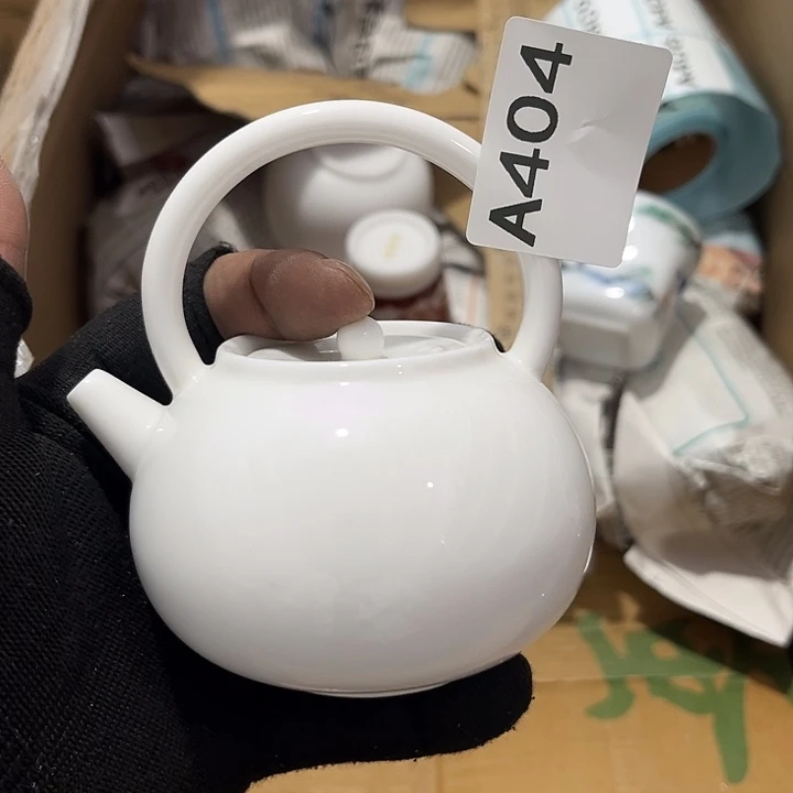 瓷片茶摆件工艺品摆件666