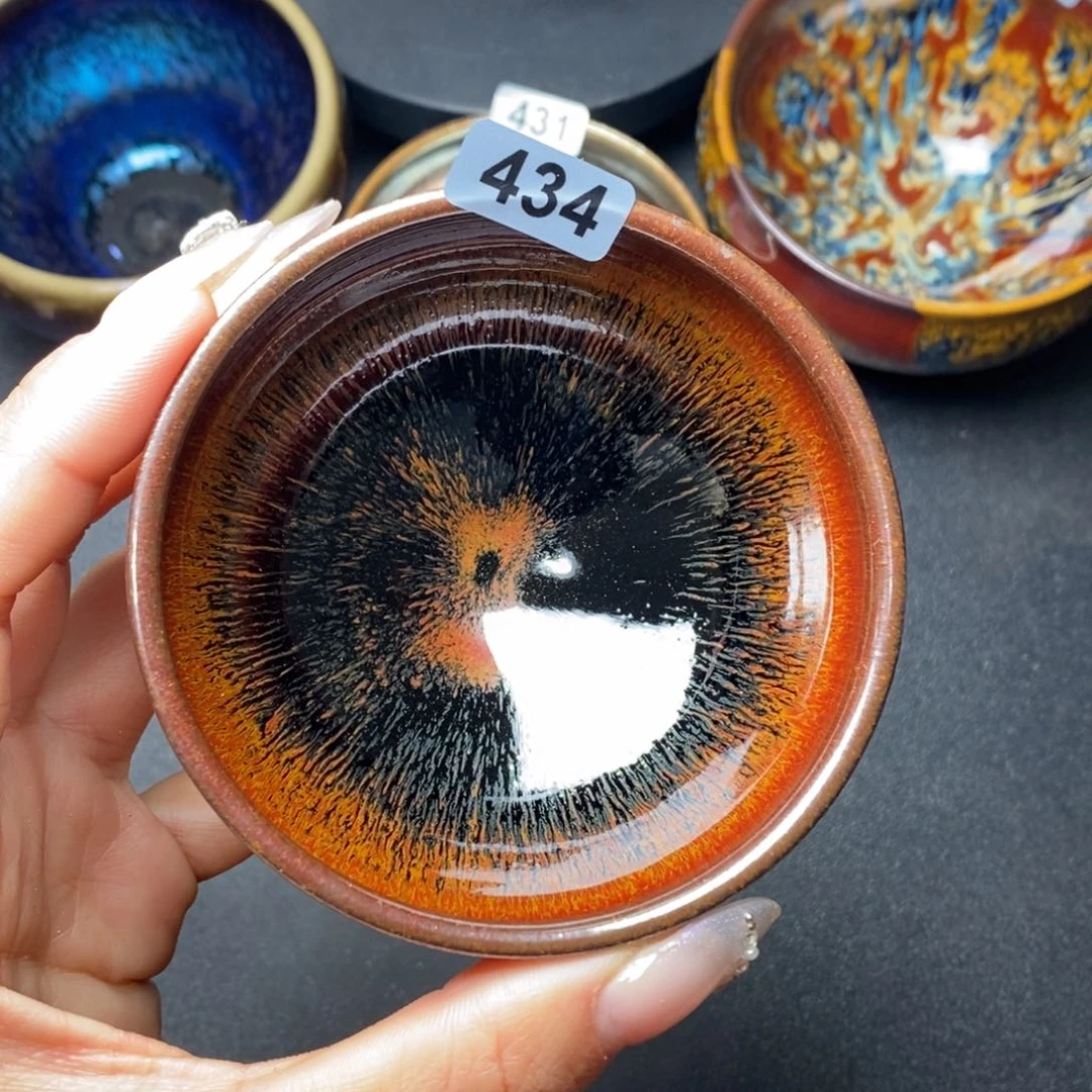 茶盏建窑建盏主人杯434