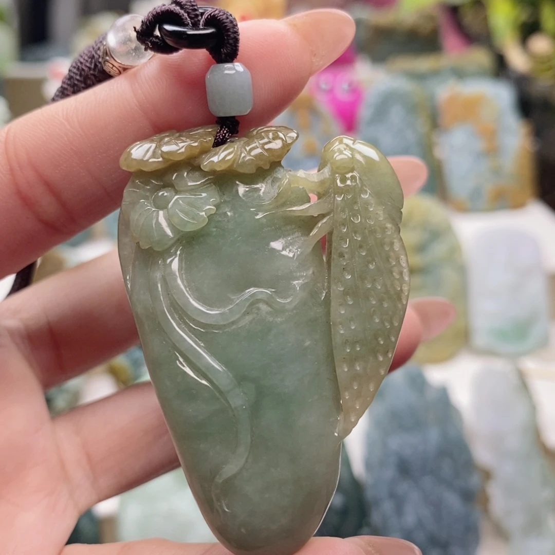 颈饰未镶嵌翡翠】