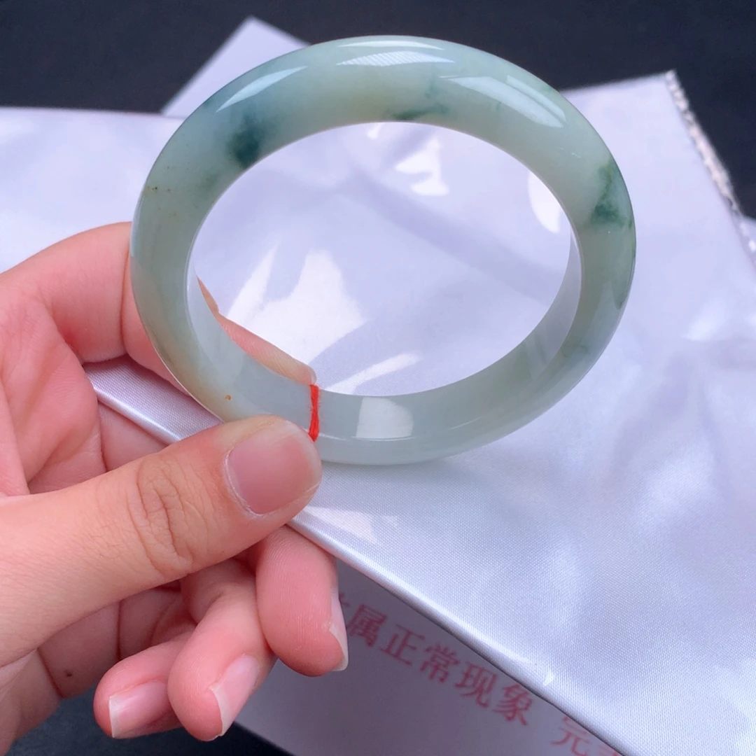 翡翠手镯未镶嵌9号55.1