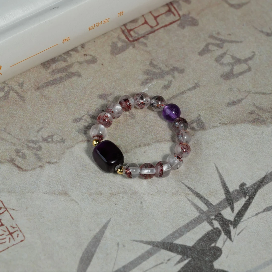 【给予】花奢珠宝 舒俱来+金草莓 18k金 戒指（多样性发货）