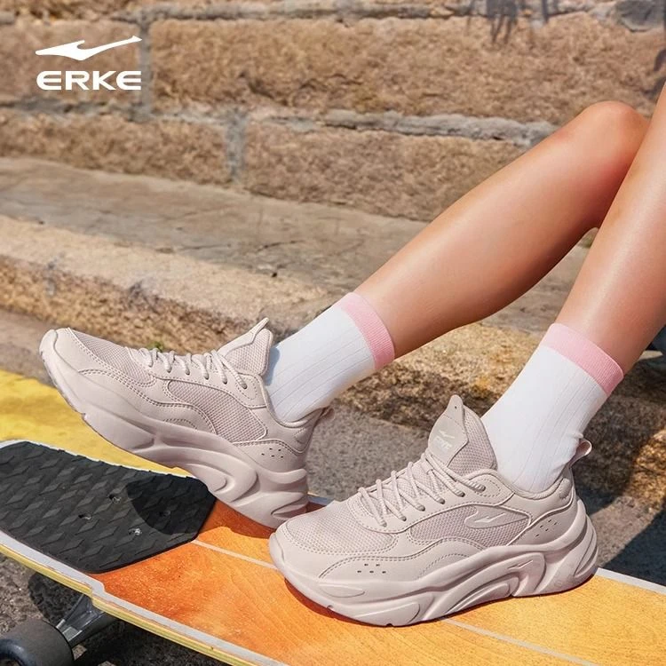 舒行| 鸿星尔克夏季新款休闲鞋潮流舒适百搭软底轻便运动鞋轻便