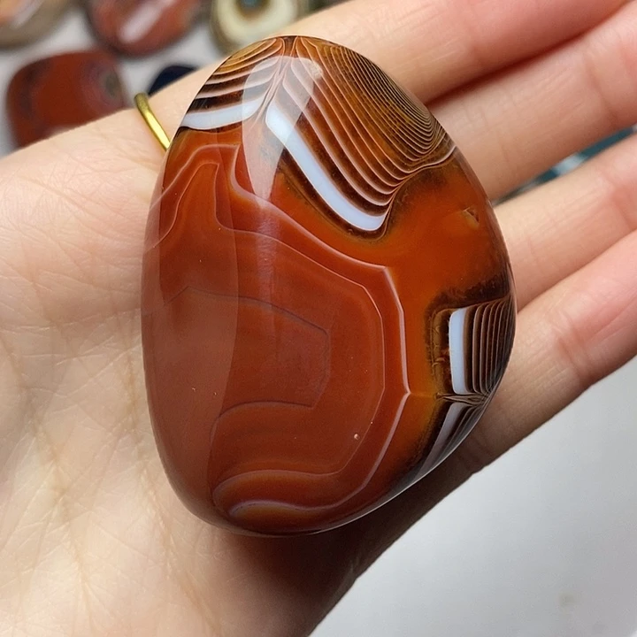 卓***阁玛瑙/玉髓未镶嵌吊坠(不含链)