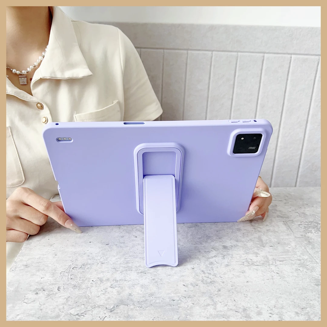 适用小米平板7防摔XIAOMI PAD 6pro支架保护壳肤感SE轻砂便携画画