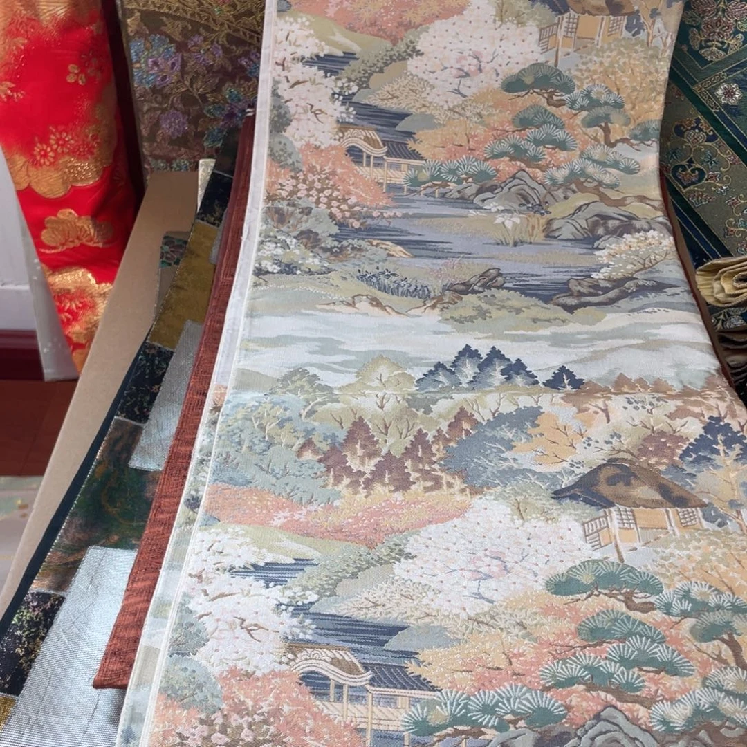 织绣唐锦桑蚕丝正绢面料