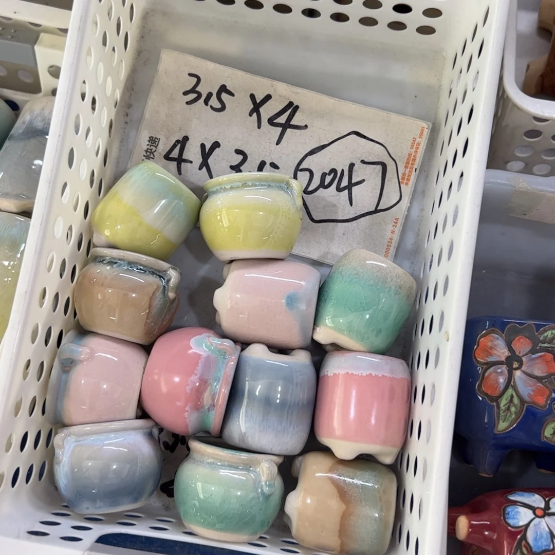 陶瓷多肉小花盆@@2047
