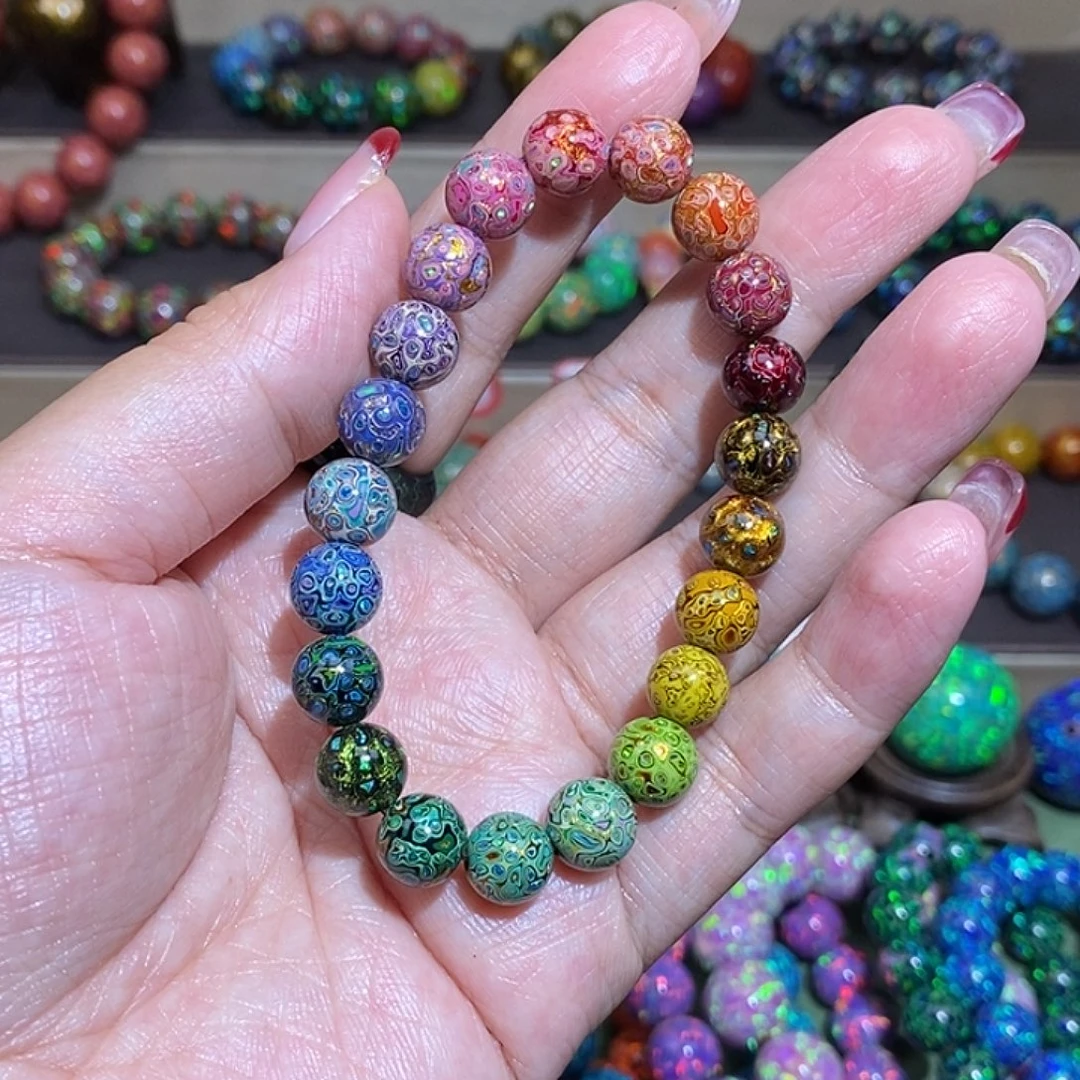 大漆珠0.8多宝手串