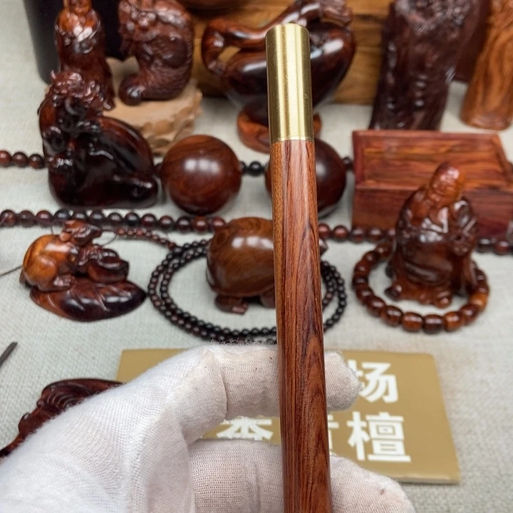 花梨木类案台缅甸花梨签字笔