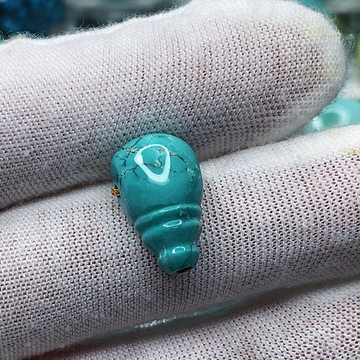 绿松石未镶嵌天然原矿 地大质检