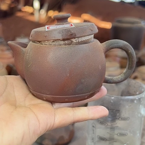 l***a戬谷龙窑柴烧茶壶103