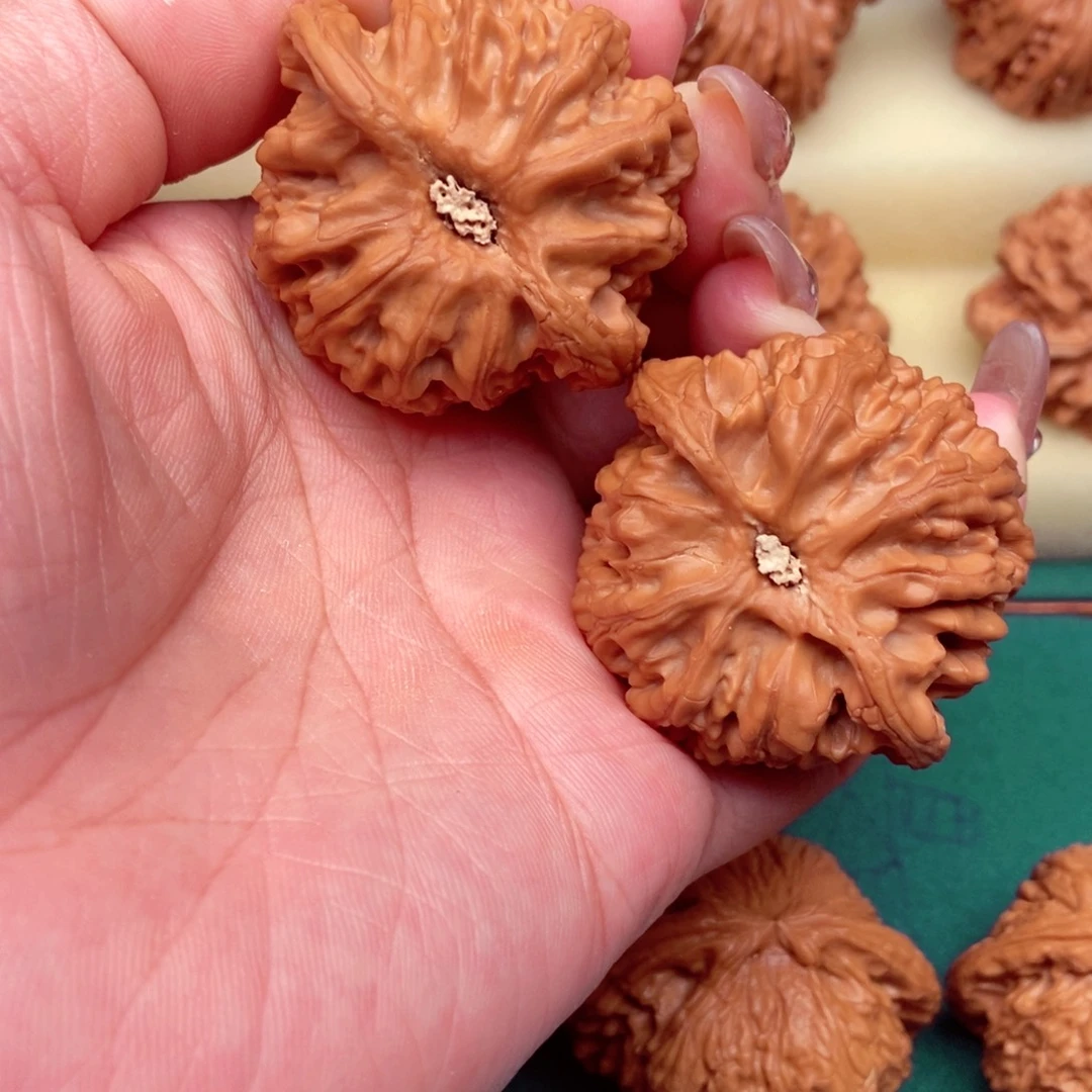 黑***梦文玩核桃吊坠苹果全44