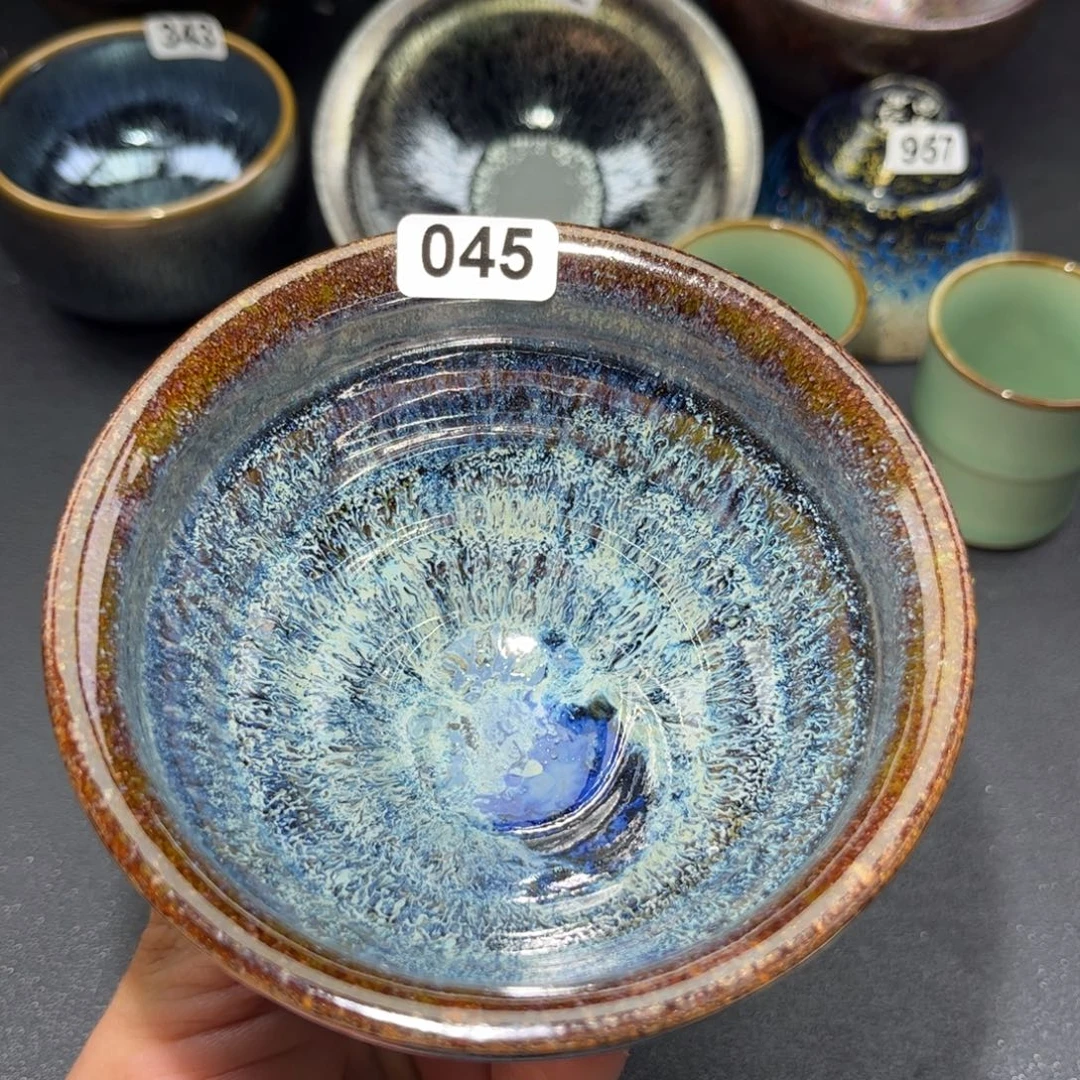 茶盏45 建盏单盏放漏……