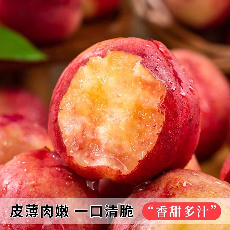 【平台推荐】沙漠王桃甜油桃，露天头茬果桃味十足g（大小混发）新疆维吾尔自治区