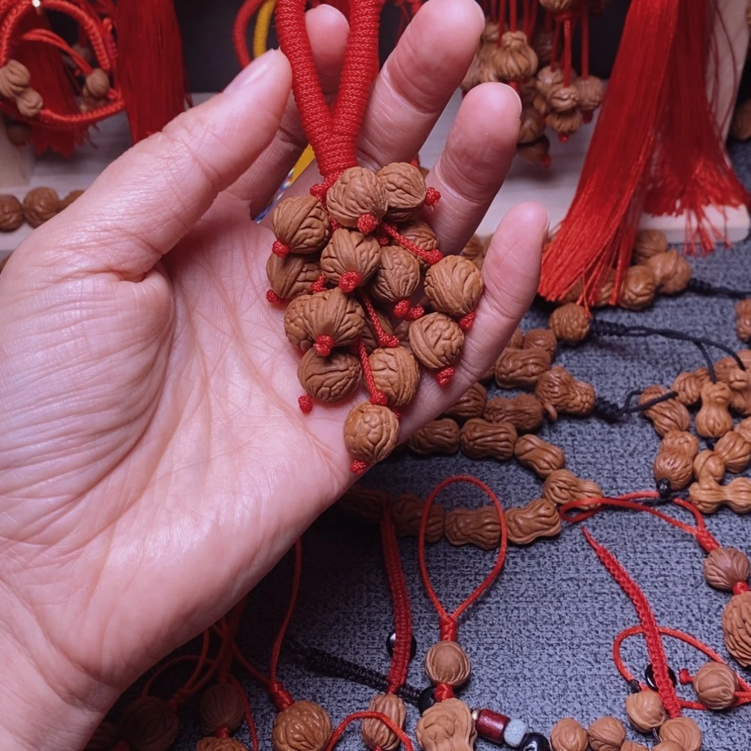 桃核吊坠桃枭挂件