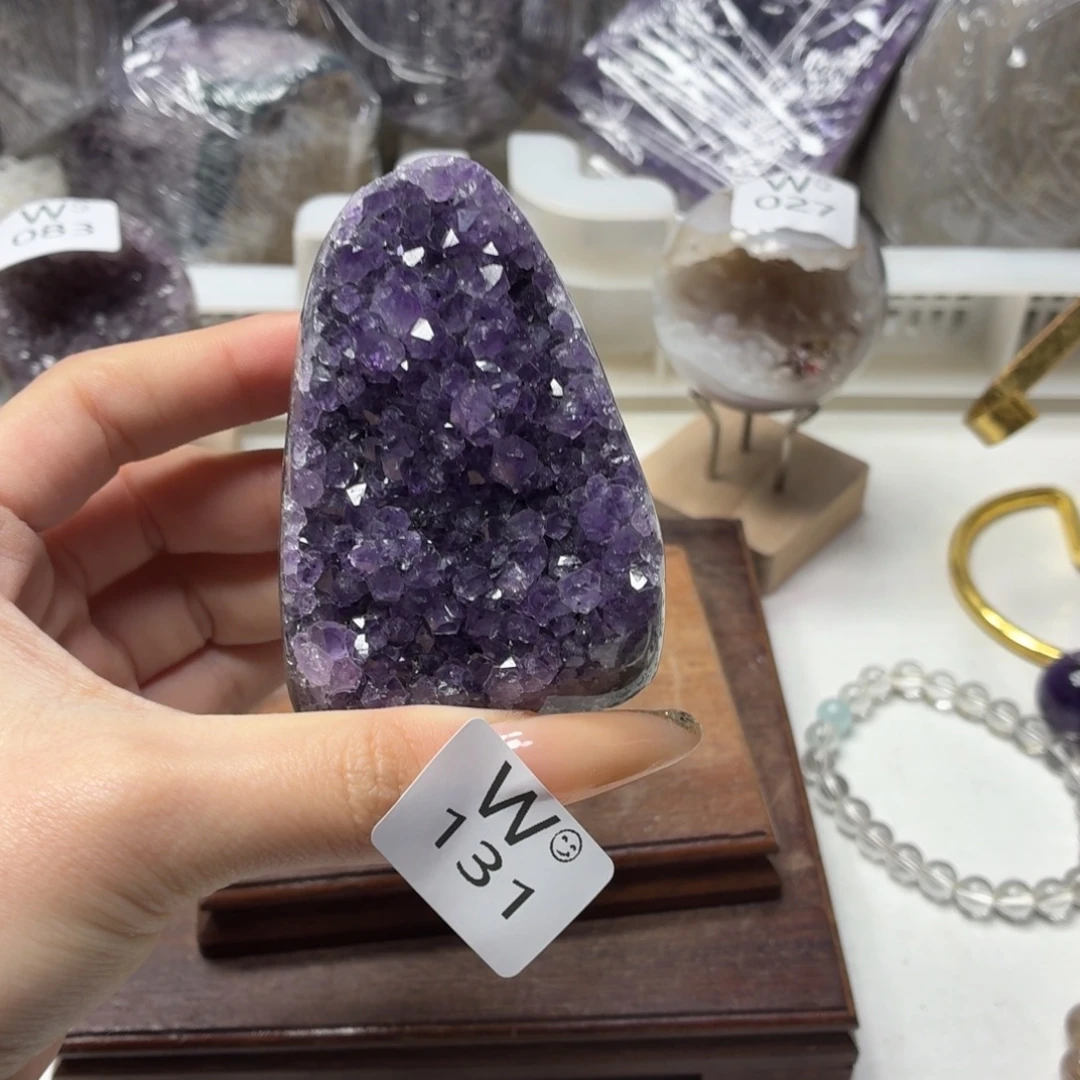 摆件未镶嵌紫晶紫水晶