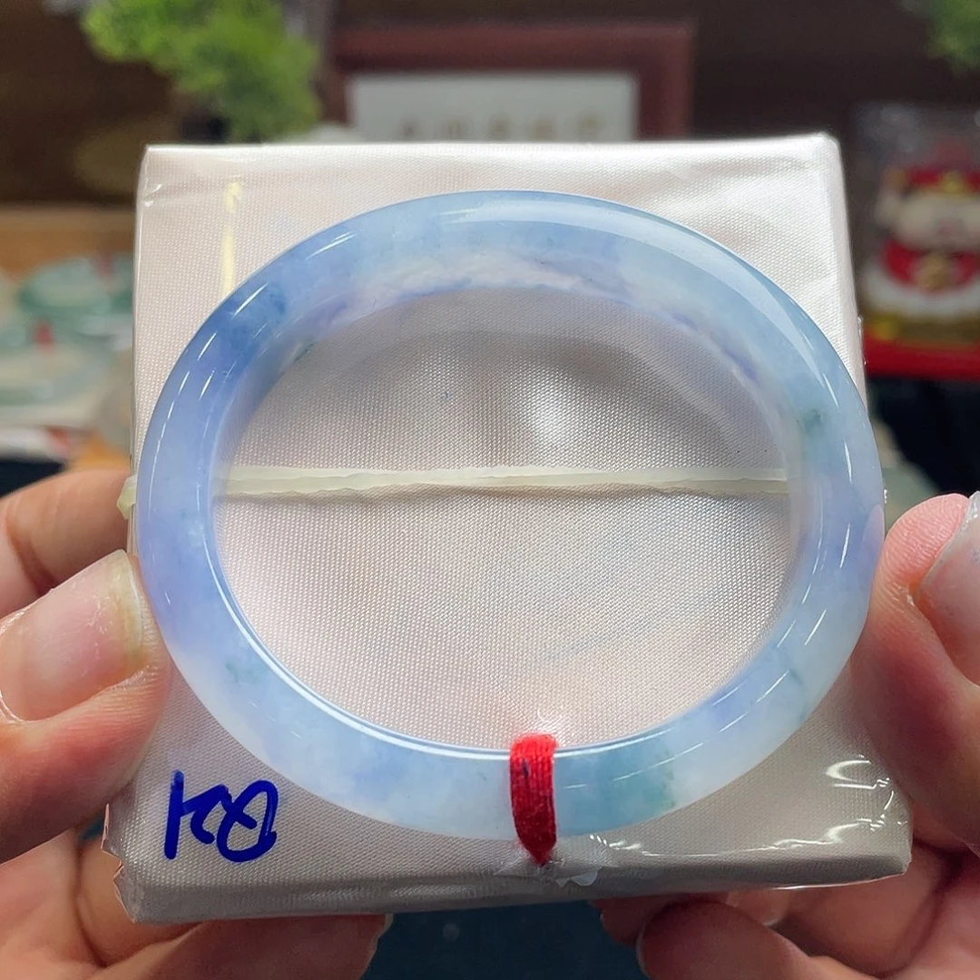 翡翠手镯未镶嵌54贵妃