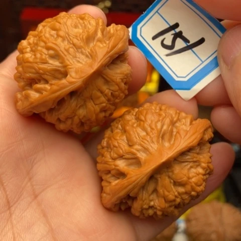 文玩核桃吊坠官帽42