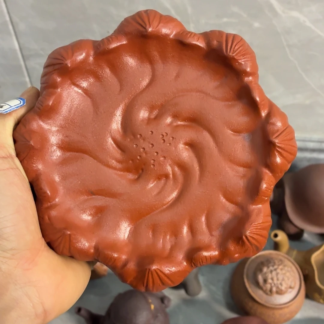 茶杯紫砂放漏放漏放大漏了