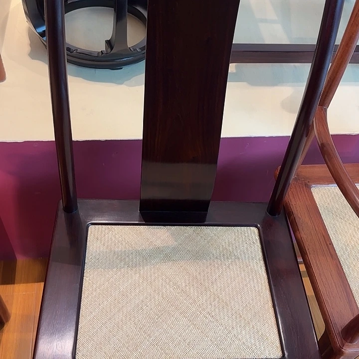 看***花其它金属血檀灯挂椅