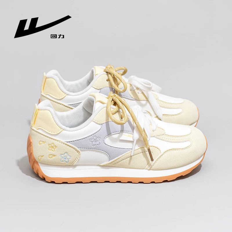 回力运动鞋2025秋冬新款百搭休闲鞋女鞋多巴胺轻便软底徳训鞋阿甘