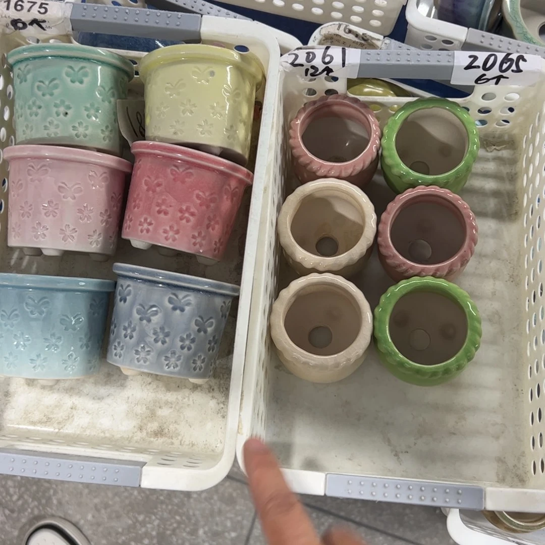 陶瓷陶瓷多肉花盆@@2061