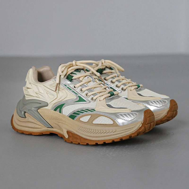 独立设计师品牌原创小众高街四色运动鞋痞帅休闲男跑步鞋潮鞋透气