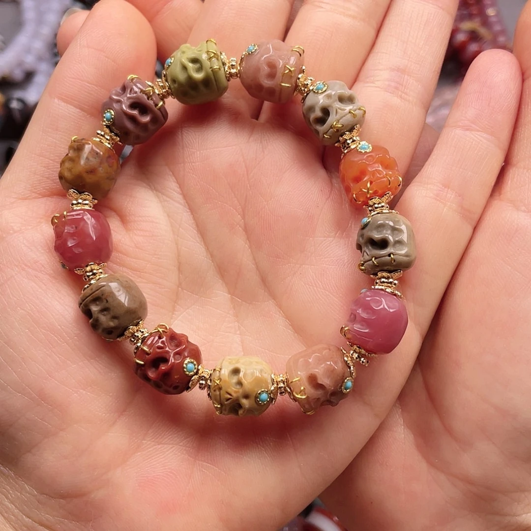 【闪购商品】玛瑙/玉髓合金珠宝半成品