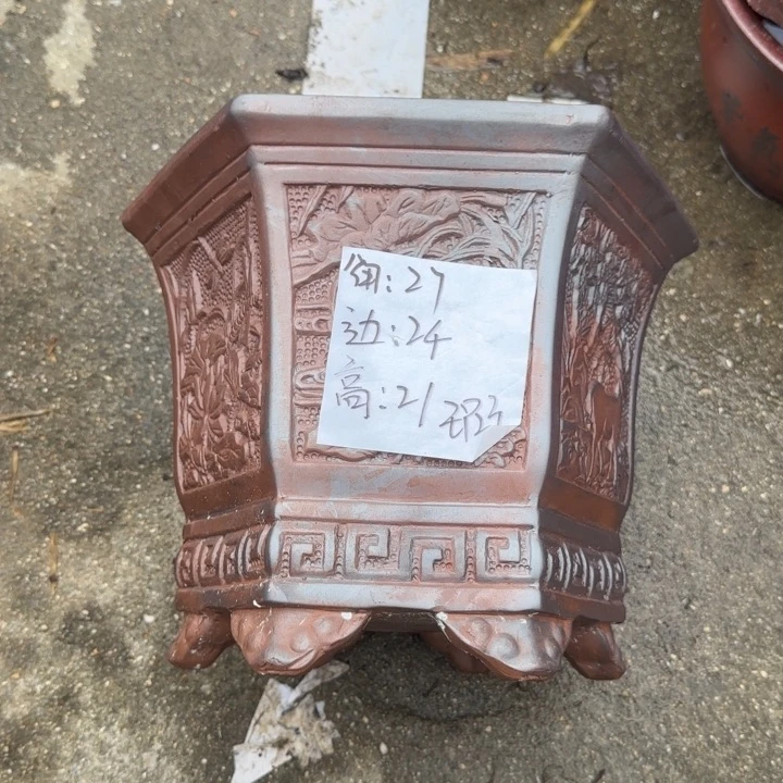 紫砂花盆特价商品