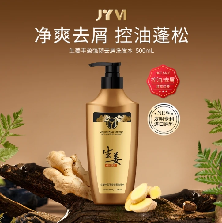 JYVI真怡美生姜丰盈强韧去屑洗发水+生姜丰盈柔顺蛋白素-AA