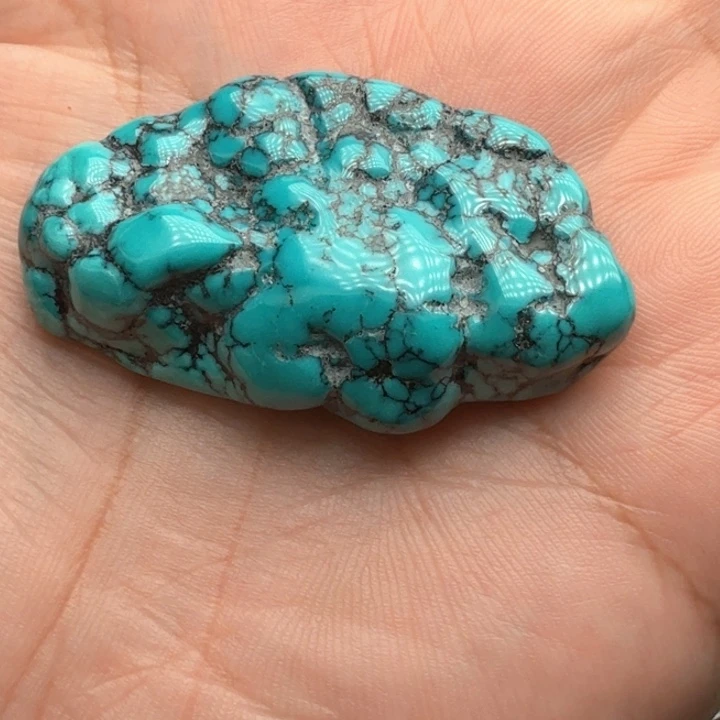 绿松石未镶嵌吊坠(不含链)