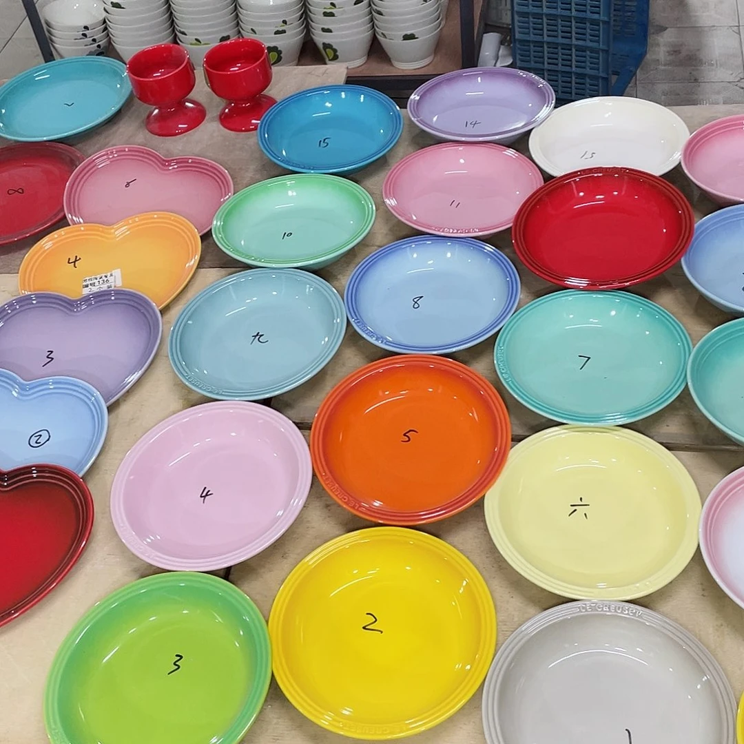 瓷片微瑕陶瓷餐具家用  两个精品